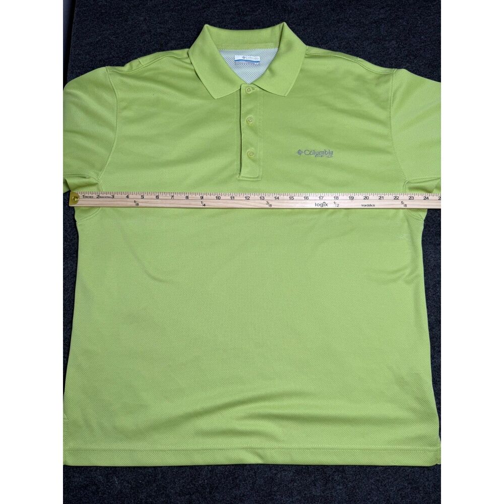 Columbia Pfg Performance Fishing Gear Mens Polo Shirt size M Short Sleeve A1-1